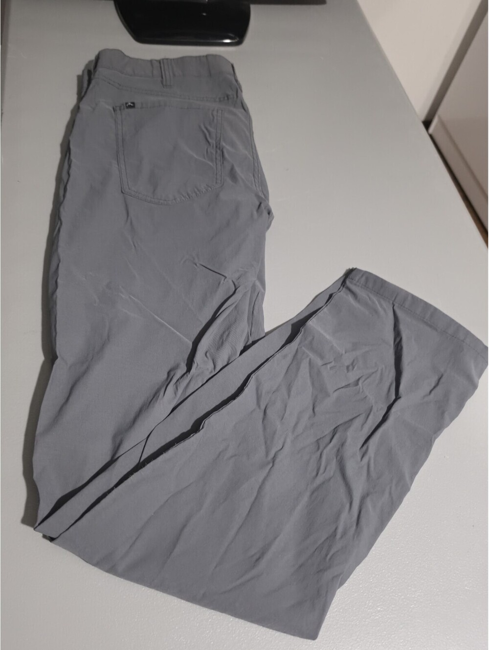 Men's Denali Stretch Denim Jeans Flex Waistband 32X32 Grey